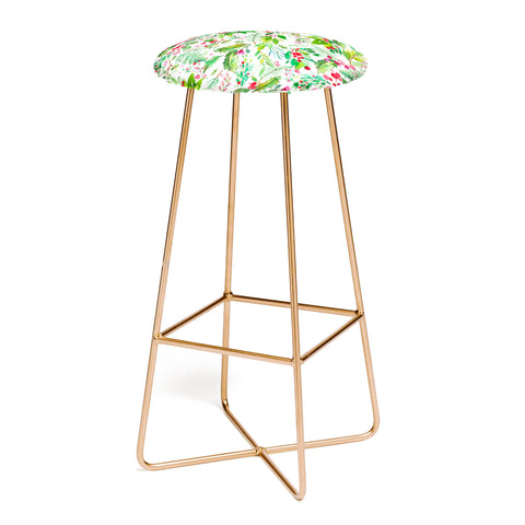 Ninola Design Christmas Nature Botanical Bar Stool