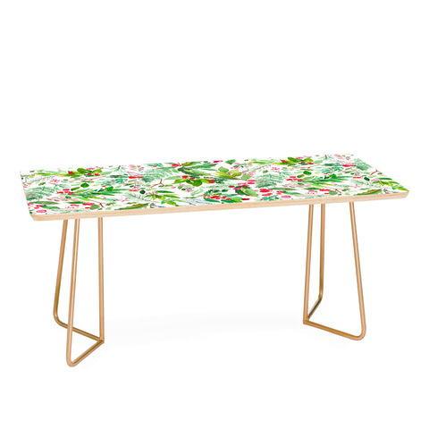Ninola Design Christmas Nature Botanical Coffee Table