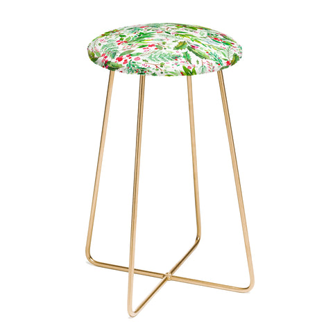 Ninola Design Christmas Nature Botanical Counter Stool
