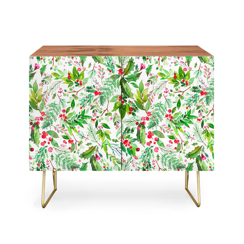 Ninola Design Christmas Nature Botanical Credenza