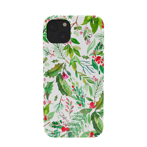 Ninola Design Christmas Nature Botanical Phone Case