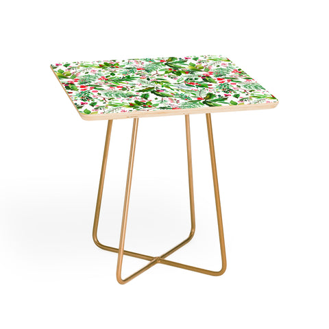 Ninola Design Christmas Nature Botanical Side Table