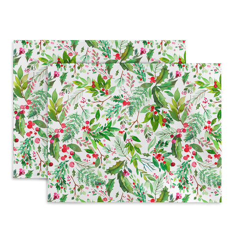 Ninola Design Christmas Nature Botanical Placemat