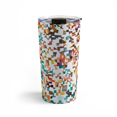 Ninola Design City from above Geometry Travel Mug