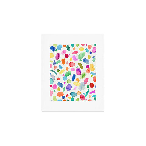 Ninola Design Color Joy Abstract Colorful Art Print