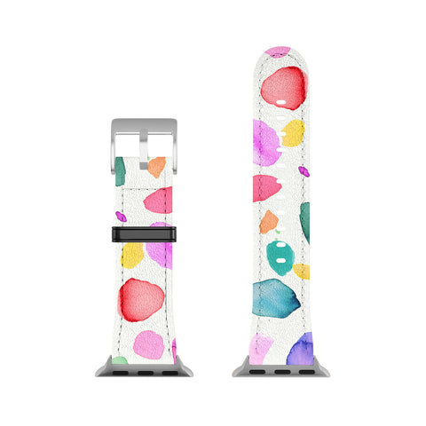 Ninola Design Color Joy Abstract Colorful Apple Watch Band