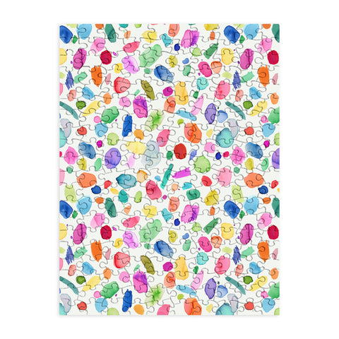 Ninola Design Color Joy Abstract Colorful Puzzle