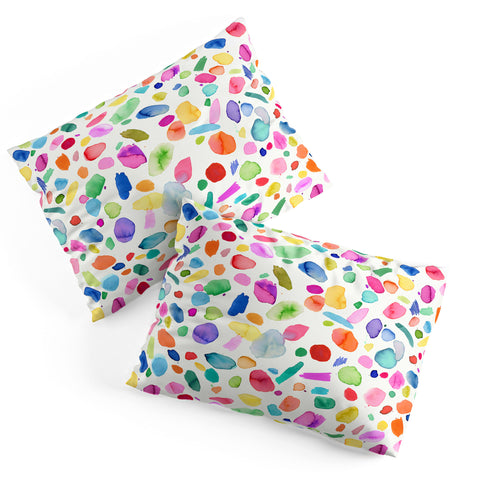 Ninola Design Color Joy Abstract Colorful Pillow Shams
