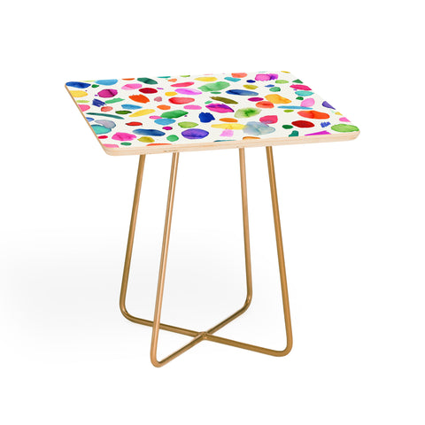 Ninola Design Color Joy Abstract Colorful Side Table