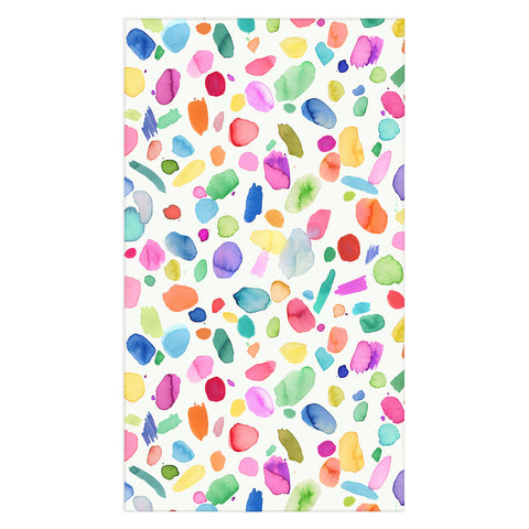 Ninola Design Color Joy Abstract Colorful Tablecloth