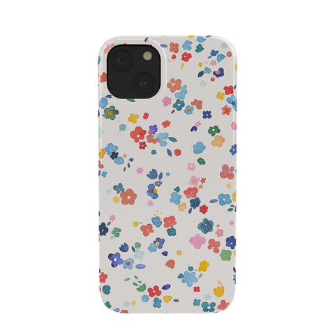 Ninola Design Ditsy Flowers Perennial Multi Phone Case