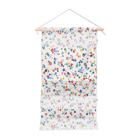 Ninola Design Ditsy Flowers Perennial Multi Wall Hanging Portrait