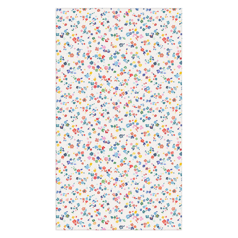 Ninola Design Ditsy Flowers Perennial Multi Tablecloth