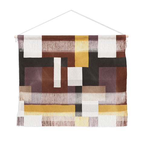 Ninola Design Everyday Artifact Modern Color Block Texture Earthy Wall Hanging Landscape