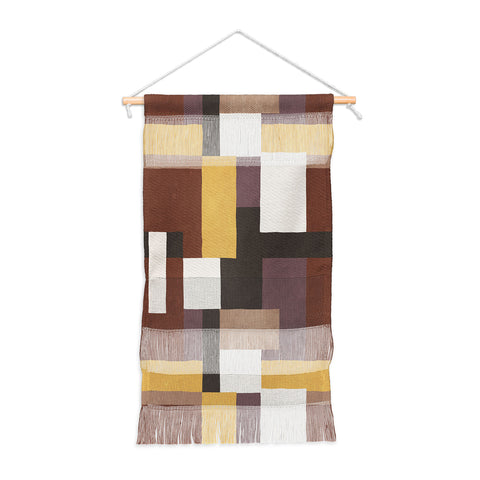 Ninola Design Everyday Artifact Modern Color Block Texture Earthy Wall Hanging Portrait