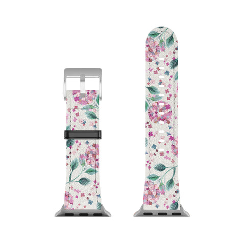 Ninola Design Fest Perennial Hydrangea Pink Apple Watch Band