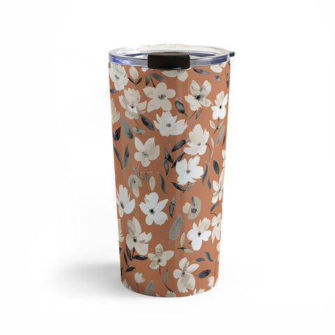 Ninola Design Fresh romantic flowers Copper Travel Mug