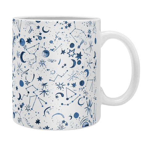 Ninola Design Galaxy Mystical Bue Coffee Mug