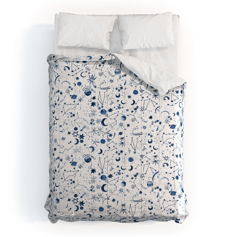 Ninola Design Galaxy Mystical Bue Comforter