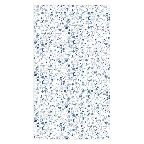 Ninola Design Galaxy Mystical Bue Tablecloth
