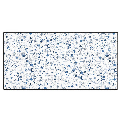 Ninola Design Galaxy Mystical Bue Desk Mat