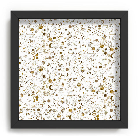 Ninola Design Galaxy Mystical Golden Recessed Framing Square