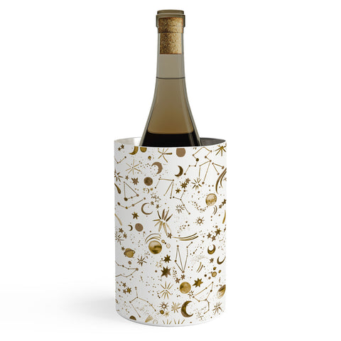 Ninola Design Galaxy Mystical Golden Wine Chiller