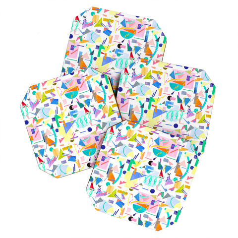 Ninola Design Geometric pop Coaster Set
