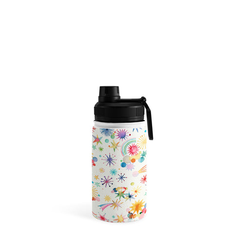 Ninola Design Holiday Shooting Stars Kids Water Bottle
