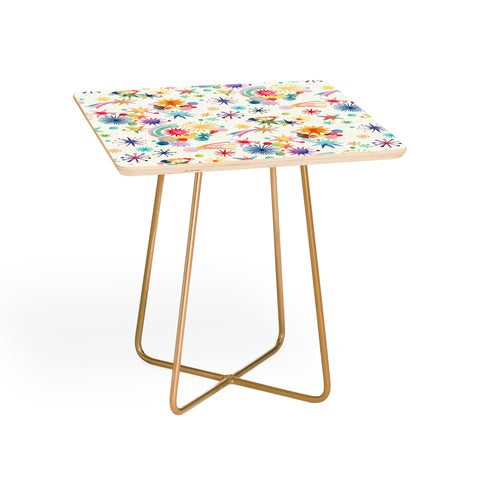 Ninola Design Holiday Shooting Stars Kids Side Table