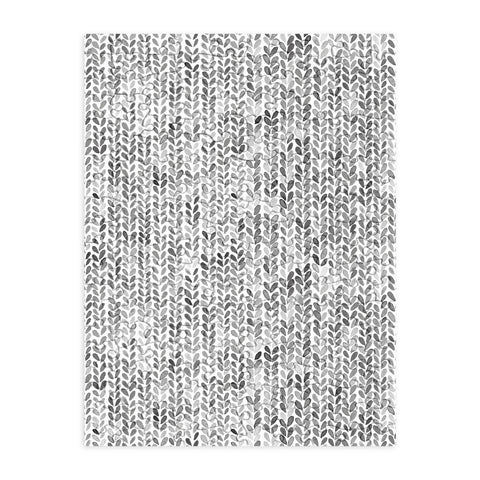 Ninola Design Knitting Texture Wool Winter Gray Puzzle