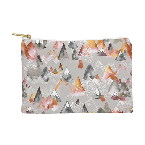 Ninola Design Magical Fall Mountains Beige Pouch