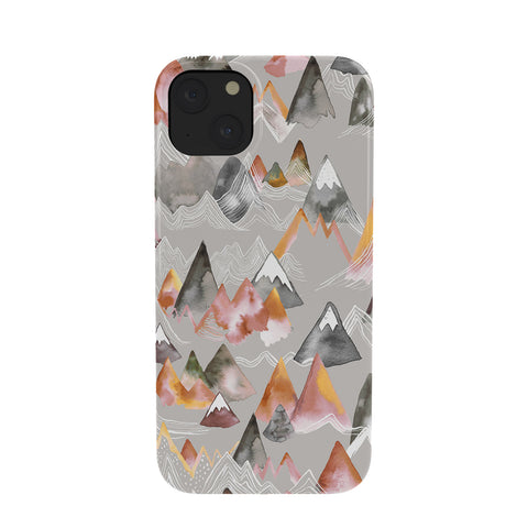Ninola Design Magical Fall Mountains Beige Phone Case
