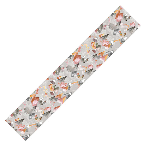 Ninola Design Magical Fall Mountains Beige Table Runner