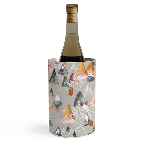 Ninola Design Magical Fall Mountains Beige Wine Chiller