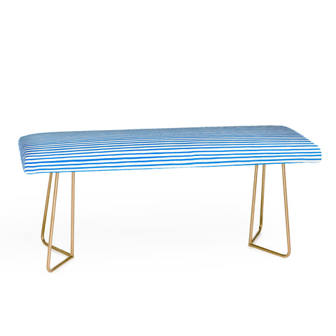 Ninola Design Marker stripes blue Bench