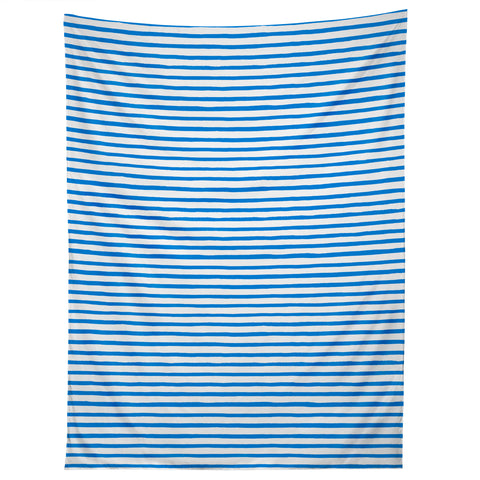 Ninola Design Marker stripes blue Tapestry