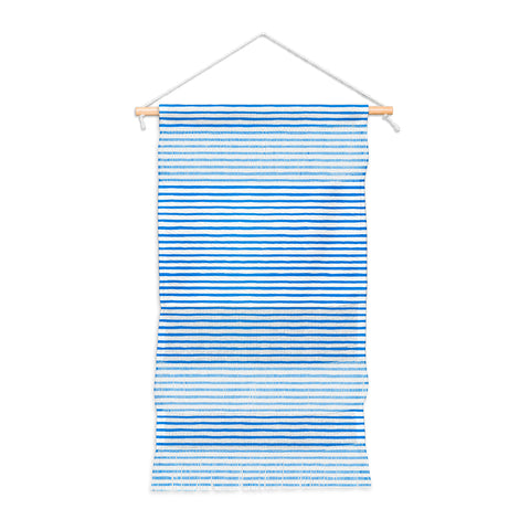 Ninola Design Marker stripes blue Wall Hanging Portrait