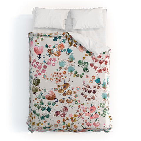 Ninola Design Meadow Copper blue Duvet Cover