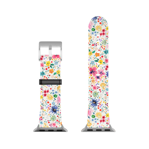 Ninola Design Millefleurs Cute Flowers Apple Watch Band