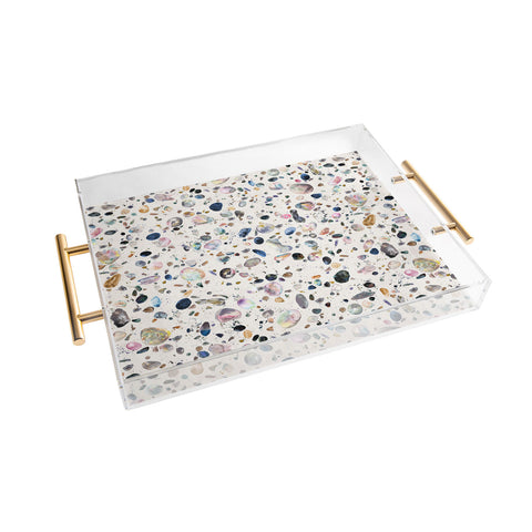 Ninola Design Mineral terrazzo Acrylic Tray