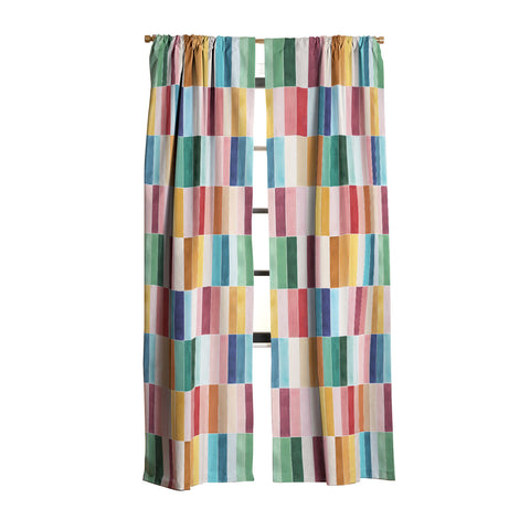 Ninola Design Modern Craft Rectangular Colorful Tiles Color Utopia Blackout Non Repeat