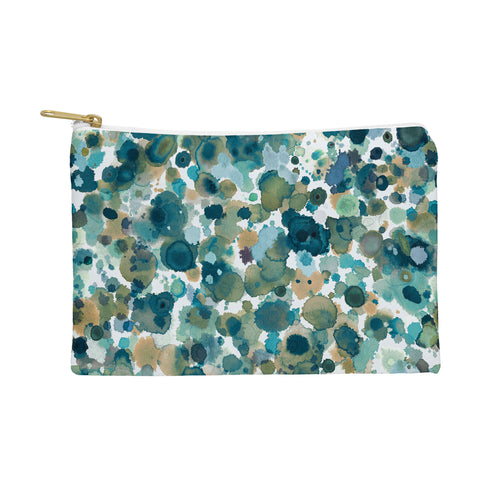 Ninola Design Moss Forest Blue Gold Pouch