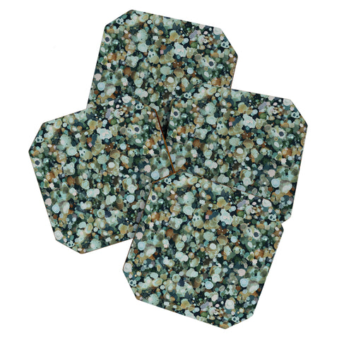 Ninola Design Moss Forest Dark Blue Coaster Set
