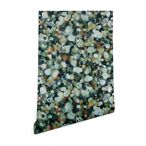 Ninola Design Moss Forest Dark Blue Wallpaper