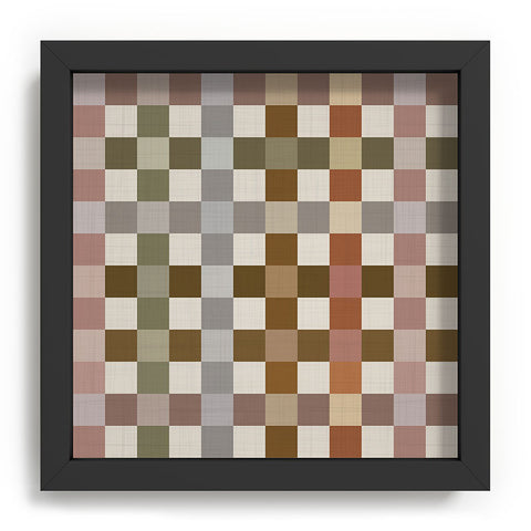Ninola Design Multicolored Checker Natural Recessed Framing Square