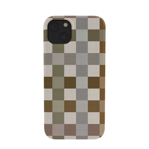 Ninola Design Multicolored Checker Natural Phone Case