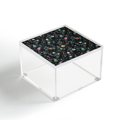 Ninola Design Mystical Galaxy Black Acrylic Box