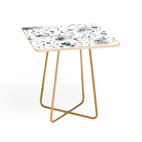 Ninola Design Mystical Galaxy White Side Table