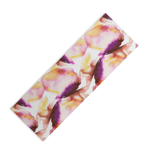 Ninola Design Natural Haze Abstract Landscape Summer Sunset Yoga Mat